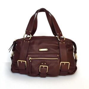 Michael Kors Burgundy Brown Satchel
